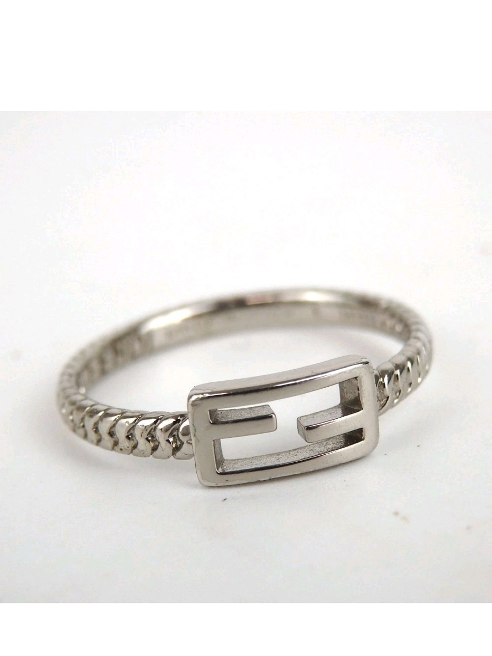 Authentic FENDI ring metal